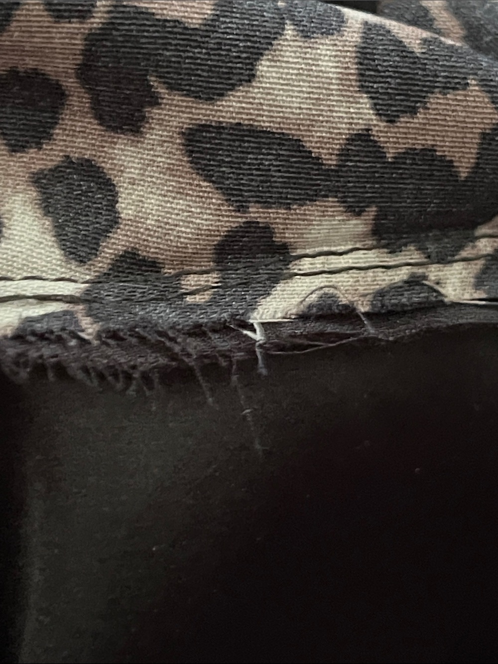 Park & Fifth Leopard Print Midi Dress in Brown and Black - Picture 13 of 13